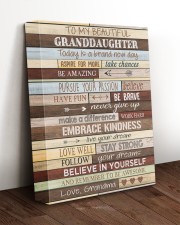 BELIEVE IN YOURSELF - BEST GIFT FOR GRANDDAUGHTER 11x14 Gallery Wrapped Canvas Prints aos-canvas-pgw-11x14-lifestyle-front-17