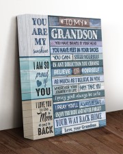 BELIEVE IN YOURSELF - FOR GRANDSON FROM GRANDMA 11x14 Gallery Wrapped Canvas Prints aos-canvas-pgw-11x14-lifestyle-front-17