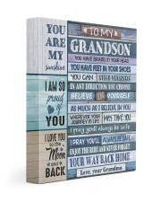 BELIEVE IN YOURSELF - FOR GRANDSON FROM GRANDMA 11x14 Gallery Wrapped Canvas Prints front
