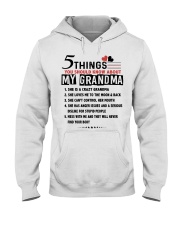 5 THINGS YOU SHOULD KNOW ABOUT MY GRANDMA Hooded Sweatshirt tile