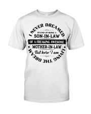 I'd End Up Being A Son-In-Law Of A Freaking Awesome Mother-In-Law Premium Fit Mens Tee tile