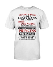 YOU CAN'T SCARE ME - PERFECT GIFT FOR NANA Premium Fit Mens Tee tile