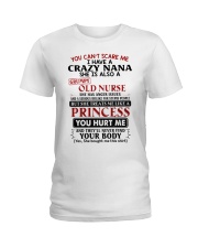 YOU CAN'T SCARE ME - PERFECT GIFT FOR NANA Ladies T-Shirt tile