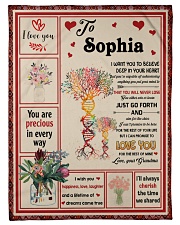 Deep In Your Heart - Lovely Gift For Granddaughter And Grandson Small Fleece Blanket - 30" x 40" front