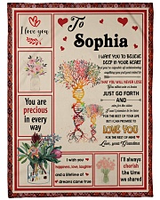 Deep In Your Heart - Lovely Gift For Granddaughter And Grandson Fleece Blanket tile