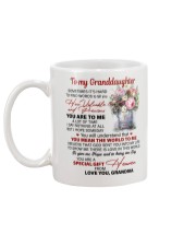 YOU ARE TO ME - SPECIAL GIFT FOR GRANDDAUGHTER Mug back