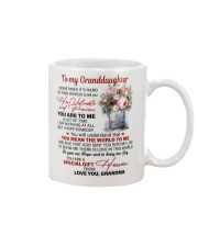 YOU ARE TO ME - SPECIAL GIFT FOR GRANDDAUGHTER Mug front