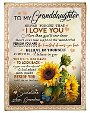 YOU ARE MY SUNSHINE - BEST GIFT FOR GRANDDAUGHTER Small Fleece Blanket - 30" x 40" front
