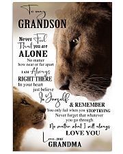 I Will Always Love You - Gift For Grandson 11x17 Poster front