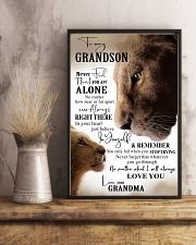 I Will Always Love You - Gift For Grandson 11x17 Poster lifestyle-poster-3