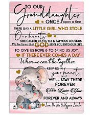 KEEP US IN YOUR HEART-GREAT GIFT FOR GRANDDAUGHTER 11x17 Poster front