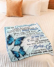 YOUR WAY BACK HOME - GREAT GIFT FOR GRANDDAUGHTER Small Fleece Blanket - 30" x 40" aos-coral-fleece-blanket-30x40-lifestyle-front-01