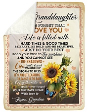 I LOVE YOU - AMAZING GIFT FOR GRANDDAUGHTER Sherpa Fleece Blanket tile
