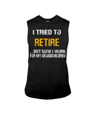 TRIED TO RETIRE - GIFT FOR YOUR GRANDPARENTS Sleeveless Tee tile