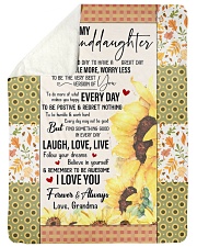 I LOVE YOU - GREAT GIFT FOR GRANDDAUGHTER Sherpa Fleece Blanket tile