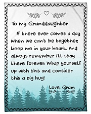 CONSIDER THIS A BIG HUG - GRAM TO GRANDDAUGHTER Small Fleece Blanket - 30" x 40" front