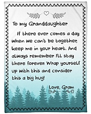 CONSIDER THIS A BIG HUG - GRAM TO GRANDDAUGHTER Fleece Blanket tile