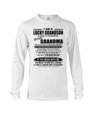 SHE LOVES ME SO MUCH - BEST GIFT FOR GRANDSON Long Sleeve Tee tile