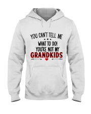 YOU CAN'T TELL ME - GREAT GIFT FOR GRANDKIDS Hooded Sweatshirt tile