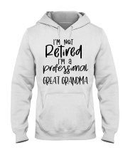 I'm Not Retired - I'm A Professional Great Grandma Hooded Sweatshirt tile