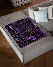 JUST DO YOUR BEST - BEST GIFT FOR GRANDDAUGHTER Small Fleece Blanket - 30" x 40" aos-coral-fleece-blanket-30x40-lifestyle-front-03