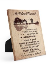 I'M MISSING YOU - PERFECT GIFT FOR WIFE 8x10 Easel-Back Gallery Wrapped Canvas thumbnail