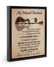I'M MISSING YOU - PERFECT GIFT FOR WIFE 11x14 Black Floating Framed Canvas Prints thumbnail