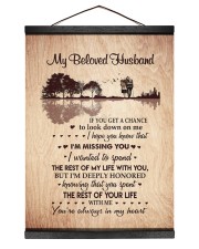I'M MISSING YOU - PERFECT GIFT FOR WIFE 12x16 Black Hanging Canvas thumbnail
