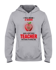 NOTHING SCARES ME - PERFECT GIFT FOR NANOO Hooded Sweatshirt front