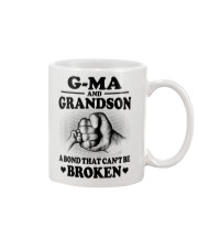 G-MA AND GRANDSON A BOND THAT CAN'T BE BROKEN Mug tile