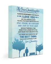 ALWAYS REMEMBER - GREAT GIFT FOR GRANDDAUGHTER 11x14 Gallery Wrapped Canvas Prints front