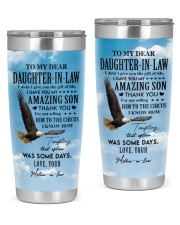 OPTION WAS SOME DAYS - GIFT FOR DAUGHTER-IN-LAW 20oz Tumbler front