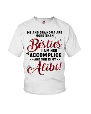 ME AND GRANDMA ARE MORE THAN BESTIES Youth T-Shirt front