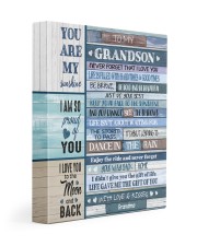 MY SUNSHINE - AMAZING GIFT FOR GRANDSON 11x14 Gallery Wrapped Canvas Prints front