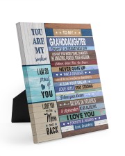YOU ARE MY SUNSHINE - GREAT GIFT FOR GRANDDAUGHTER Easel-Back Gallery Wrapped Canvas tile