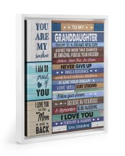 YOU ARE MY SUNSHINE - GREAT GIFT FOR GRANDDAUGHTER Floating Framed Canvas Prints White tile