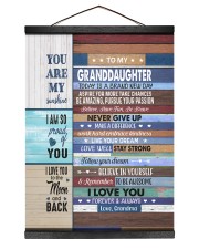YOU ARE MY SUNSHINE - GREAT GIFT FOR GRANDDAUGHTER Hanging Canvas tile