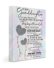 BE BOLD BE CRAZY - MOM - MOM TO GRANDDAUGHTER 11x14 Gallery Wrapped Canvas Prints front