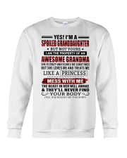LIKE A PRINCESS - AMAZING GIFT FOR GRANDDAUGHTER Crewneck Sweatshirt tile