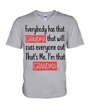 I'm That Grandma - Perfect Gift For Grandma V-Neck T-Shirt tile