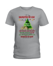 MERRY CHRISTMAS - BEST GIFT FOR DAUGHTER-IN-LAW Ladies T-Shirt tile