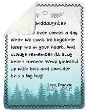 KEEP ME IN YOUR HEART - DRANNIE TO GRANDDAUGHTER Sherpa Fleece Blanket tile
