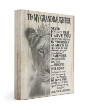 I LOVE YOU - LOVELY GIFT FOR GRANDDAUGHTER 11x14 Gallery Wrapped Canvas Prints front
