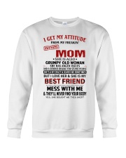 I GET MY ATTITUDE - GREAT GIFT FOR SON Crewneck Sweatshirt tile