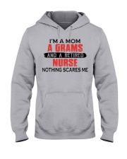 AND A RETIRED - PERFECT GIFT FOR NURSE Hooded Sweatshirt front