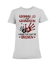 GRANNY AND GRANDSON - A BOND THAT CAN'T BE BROKEN Premium Fit Ladies Tee tile