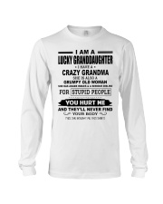 YOU HURT ME - BEST GIFT FOR GRANDDAUGHTER Long Sleeve Tee tile
