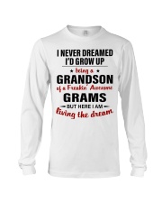 LIVING THE DREAM - BEST GIFT FOR GRANDSON Long Sleeve Tee tile