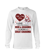 The Only Thing - Perfect Gift For Grandma Long Sleeve Tee tile
