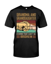 BOND CAN'T BE BROKEN- TO GRANDMA AND GRANDDAUGHTER Premium Fit Mens Tee tile